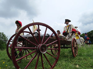 Girona resisteix! Jornades de recreaci&oacute; hist&ograve;rica de la Guerra de Successi&oacute;. Castell de Montju&iuml;c. Cloenda de la recreaci&oacute; hist&ograve;rica