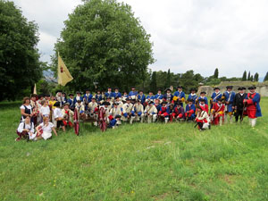 Girona resisteix! Jornades de recreaci&oacute; hist&ograve;rica de la Guerra de Successi&oacute;. Castell de Montju&iuml;c. Cloenda de la recreaci&oacute; hist&ograve;rica