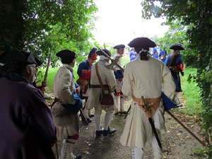 Girona resisteix! Jornades de recreació històrica de la Guerra de Successió. Castell de Montjuïc. Assalt de les portes del castell