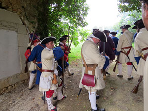 Girona resisteix! Jornades de recreació històrica de la Guerra de Successió. Castell de Montjuïc. Assalt de les portes del castell