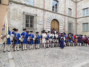 Girona resisteix! Jornades de recreació històrica de la Guerra de Successió. Presentació de l'esdeveniment