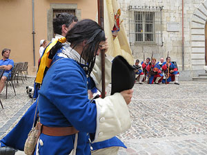 Girona resisteix! Jornades de recreació històrica de la Guerra de Successió. Presentació de l'esdeveniment