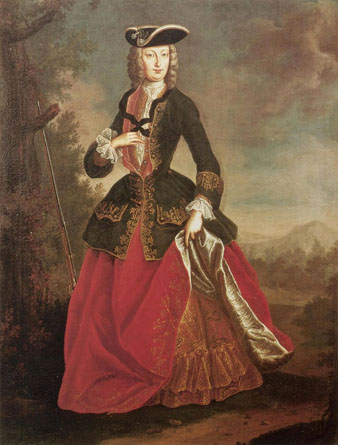 Retrat d'Elisabet Cristina de Brunsvic-Wolfenbüttel (1691-1750)