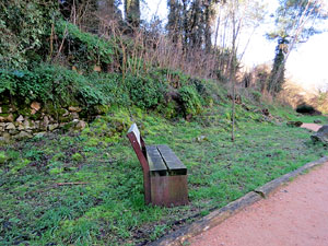 L'itinerari del Galligants. Cam&iacute; verd que connecta la pla&ccedil;a dels Jurats del Barri Vell amb la font del Bisbe 