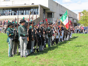 IX Festa Reviu els Setges Napole&ograve;nics de Girona. Finalitzaci&oacute; de la recreaci&oacute; a les Ribes del Ter