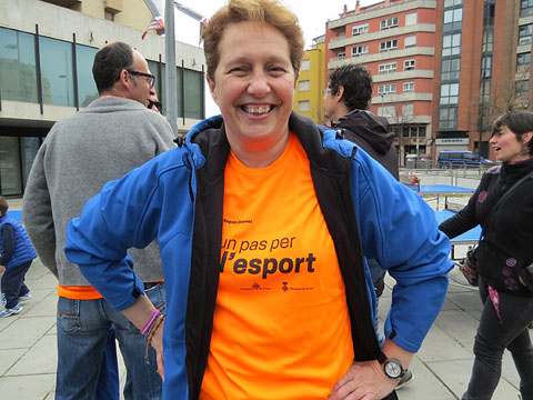 La regidora d�Educaci&oacute; i Esports de l�Ajuntament de Girona, Isabel Murad&agrave;s