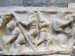 Sarcòfag de les Estacions, principi segle IV dC