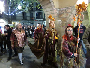 Nadal 2016. Cercavila de L'Esperit de Nadal amb motiu de la inauguraci&oacute; de la XVI Biennal del Pessebre Catal&agrave;