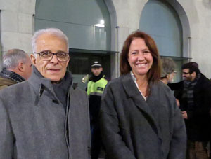 Nadal 2016. Encesa de les llums de Hanukk&agrave; a la pla&ccedil;a del Vi