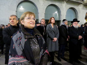 Nadal 2016. Encesa de les llums de Hanukk&agrave; a la pla&ccedil;a del Vi