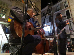 Nadal 2016. Encesa de les llums de Hanukk&agrave; a la pla&ccedil;a del Vi