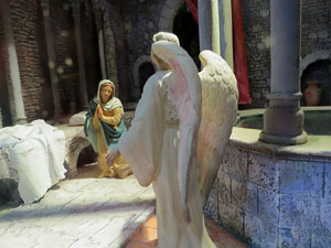 Nadal 2016. XVI Biennal del Pessebre Catal&agrave;. Exposici&oacute; de diorames a l'entrada de l'Ajuntament