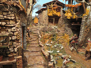 Nadal 2016. XVI Biennal del Pessebre Catal&agrave;. Exposici&oacute; de diorames a l'entrada de l'Ajuntament