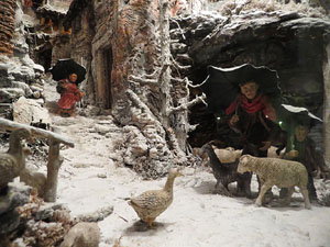 Nadal 2016. XVI Biennal del Pessebre Catal&agrave;. Exposici&oacute; de diorames a l'entrada de l'Ajuntament