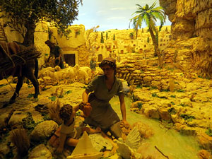 Nadal 2016. 70&egrave; aniversari de l'Associaci&oacute; de Pessebristes de Girona. Exposici&oacute; de pessebres al Museu d'Hist&ograve;ria de Girona