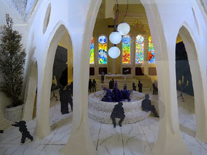 Nadal 2016. XVI Biennal del Pessebre Catal&agrave;. Exposici&oacute; de diorames al claustre de la Diputaci&oacute;