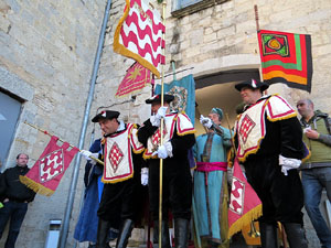 La Cavalcada de Reis 2017. La precavalcada des de la Merc&egrave; pels carrers de Girona