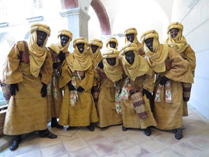 La Cavalcada de Reis 2017. La precavalcada des de la Merc&egrave; pels carrers de Girona