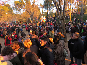 La Cavalcada de Reis 2017. El campament reial als Jardins de la Muralla