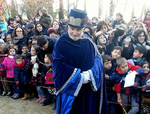 La Cavalcada de Reis 2017. El campament reial als Jardins de la Muralla