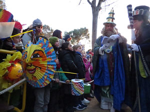 La Cavalcada de Reis 2017. El campament reial als Jardins de la Muralla