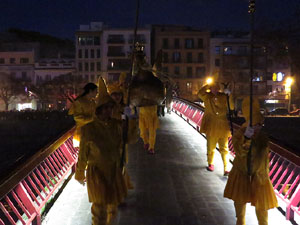 La Cavalcada de Reis 2017. Preparaci&oacute; de la Cavalcada