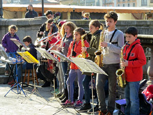 Nadal 2016. Girona Christmas Swing a la Rambla de la Llibertat