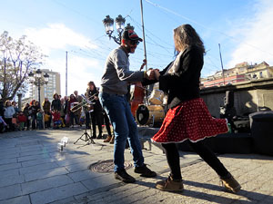 Nadal 2016. Girona Christmas Swing a la Rambla de la Llibertat