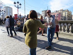 Nadal 2016. Girona Christmas Swing a la Rambla de la Llibertat