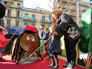 Nadal 2016. Ti&oacute; del Mercat del Lle&oacute; la vig&iacute;lia de Nadal