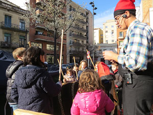 Nadal 2016. Ti&oacute; del Mercat del Lle&oacute; la vig&iacute;lia de Nadal