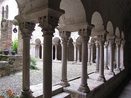El claustre del monestir de Sant Daniel