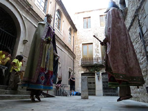 Festival Undàrius 2016. Ballada dels gegants de Girona, en Fèlix i na Àngels