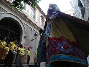 Festival Undàrius 2016. Ballada dels gegants de Girona, en Fèlix i na Àngels