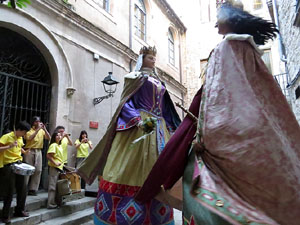 Festival Undàrius 2016. Ballada dels gegants de Girona, en Fèlix i na Àngels