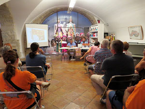 Festival Und&agrave;rius 2016. Presentaci&oacute; del Cat&agrave;leg de gegants centenaris de Catalunya al Museu d'Hist&ograve;
