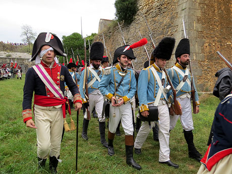 VII Festa Reviu els Setges Napoleònics de Girona. Capitulació dels defensors del castell de Montjuïc