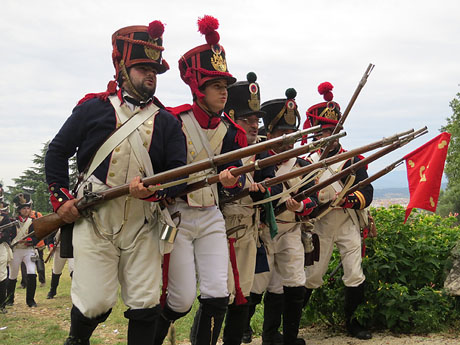 VII Festa Reviu els Setges Napole&ograve;nics de Girona. Defensa de la porta del castell de Montju&iuml;c