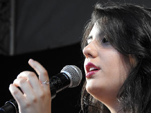 Festival A Capella 2017. Actuaci&oacute; del grup Kundala a la pla&ccedil;a de la Independ&egrave;ncia