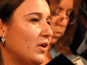 Festival A Capella 2017. Actuaci&oacute; del cor de la UdG a la pla&ccedil;a de la Independ&egrave;ncia