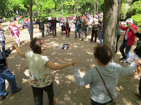 LX Aplec de la Sardana a Girona, als Jardins de la Devesa