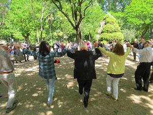 LX Aplec de la Sardana a Girona, als Jardins de la Devesa