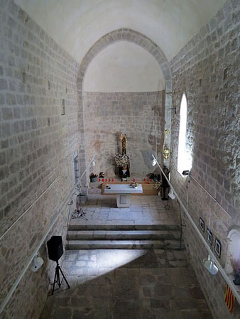 Interior de la nau, vista des del cor