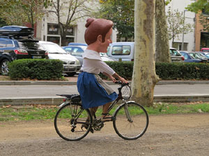 Festa del barri de la Devesa-Güell 2017. Els nous capgrossos, el Jardiner i la Farinera