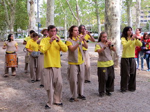 Festa del barri de la Devesa-Güell 2017. Els nous capgrossos, el Jardiner i la Farinera