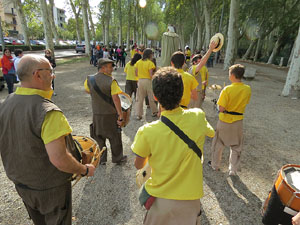 Festa del barri de la Devesa-Güell 2017. Els nous capgrossos, el Jardiner i la Farinera