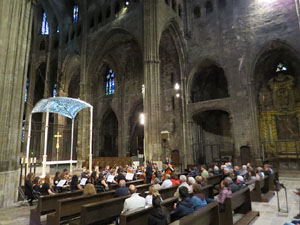 Concert de la Bristol University Chamber Choir and Orchestra a la Catedral