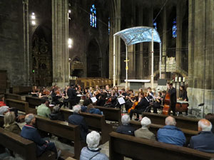 Concert de la Bristol University Chamber Choir and Orchestra a la Catedral