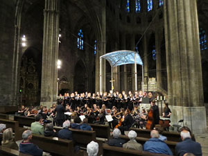 Concert de la Bristol University Chamber Choir and Orchestra a la Catedral