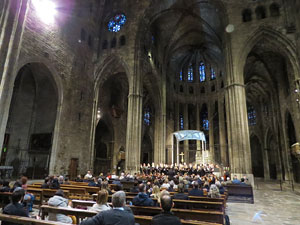 Concert de la Bristol University Chamber Choir and Orchestra a la Catedral